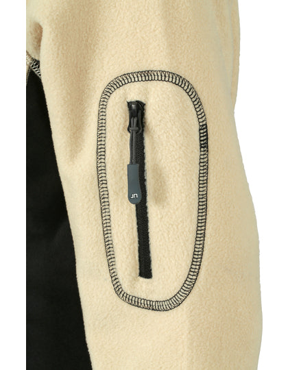 Ladies´ Workwear Fleece Jacket -STRONG- - Stein - Schwarz