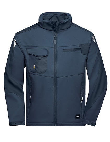 Workwear Softshell Jacket -STRONG- Marine