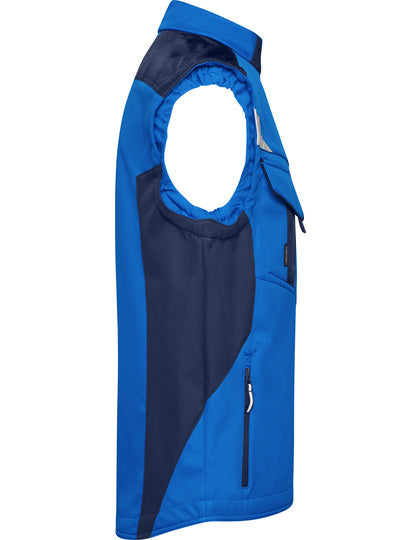 Workwear Softshell Vest -STRONG- - Königlich - Marine