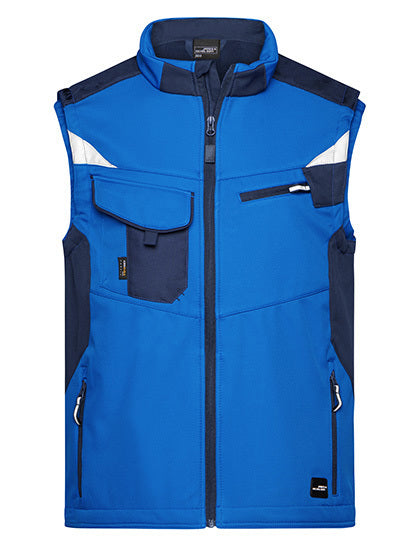 Workwear Softshell Vest -STRONG- - Königlich - Marine