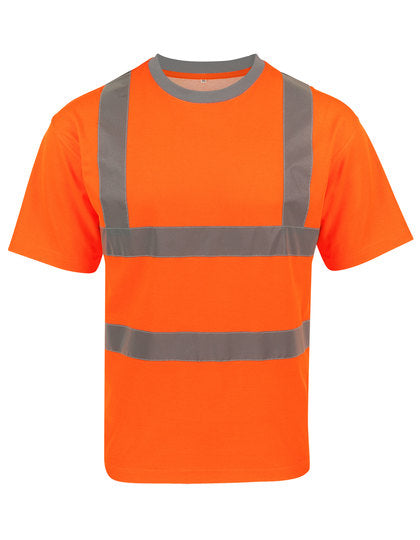Heavy Duty Polycotton Hi-Vis T-Shirt Barcelona - einzelne Orange