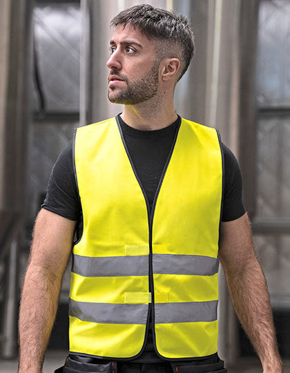 CO² Neutral Hi-Vis Safety Vest Paris - Signalgelb