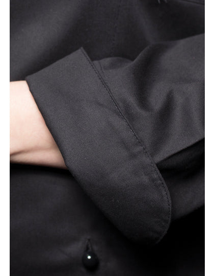 Kochjacke Basic - Schwarz (ca. Pantone 419C )