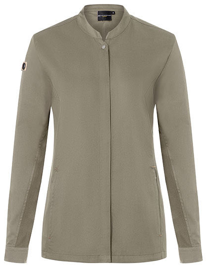 Damenkochjacke Green-Generation - Salbei (ca. Pantone 416C)