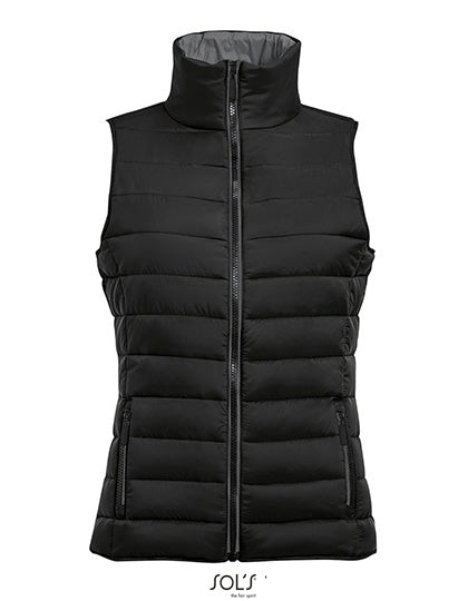 Women´s Lightweight Bodywarmer Wave - Schwarz