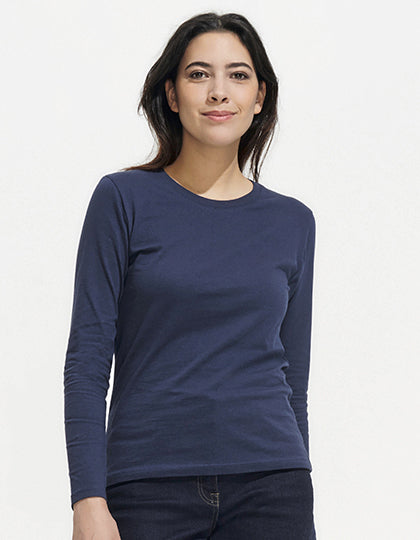 Women´s Long Sleeve T-Shirt Imperial - Weiss