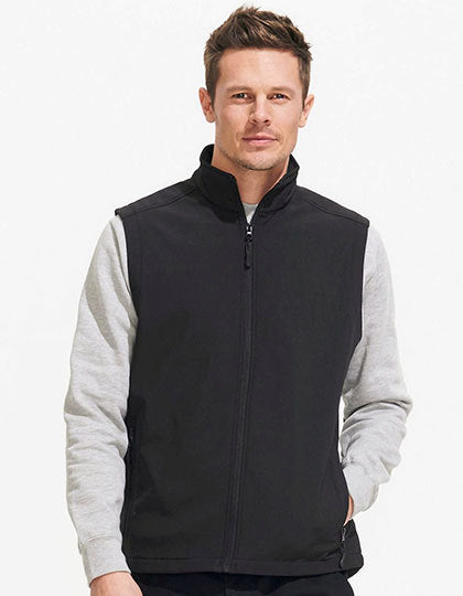 Men´s Race Bodywarmer Softshell - Schwarz