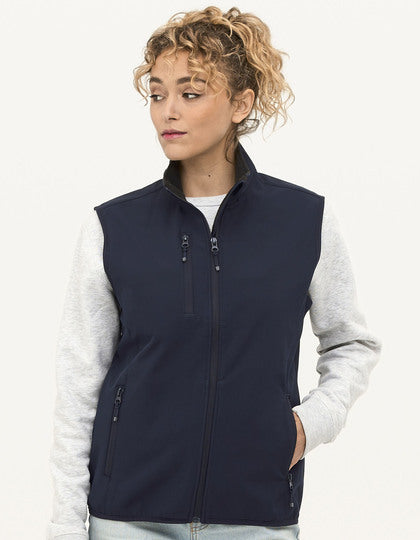 Women´s Falcon Zipped Softshell Bodywarmer -Königsblau 241