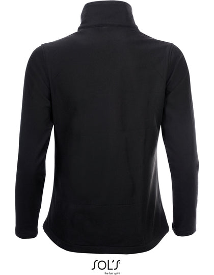 Women´s Softshell Zip Jacket Race - Flaschengrün