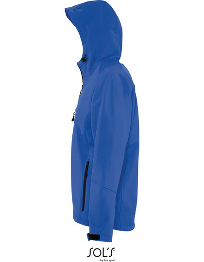 Men´s Hooded Softshell Jacket Replay - Königsblau 241