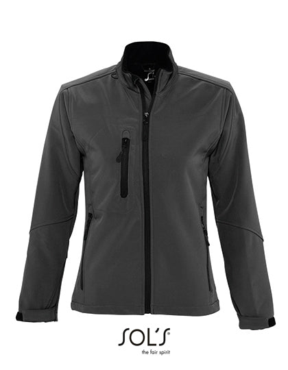 Women´s Softshell Jacket Roxy - Anthrazitgrau (einfarbig)