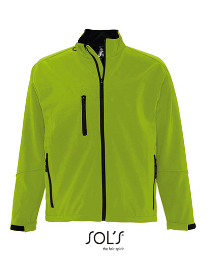Men´s Softshell Jacket Relax - Absinth Grün