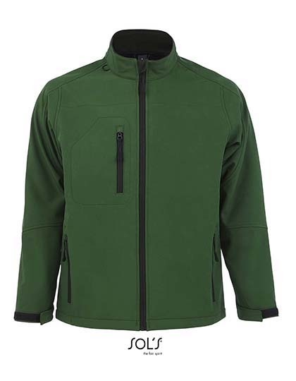 Men´s Softshell Jacket Relax - Flaschengrün
