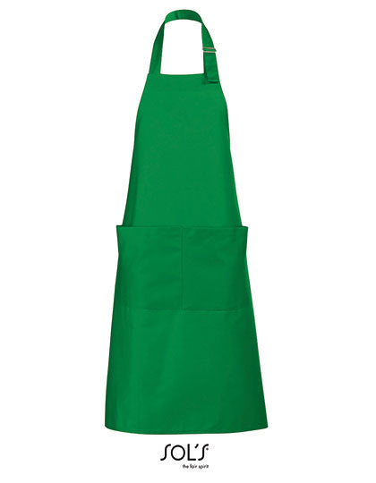 Long Apron Gala-Kelly Green