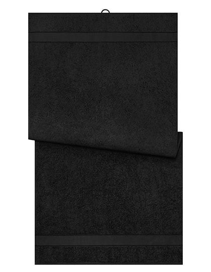 Bath Towel-Schwarz