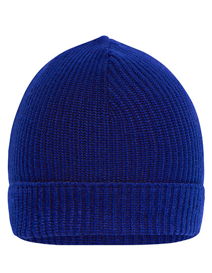 Workwear Beanie -Dunkles Royal