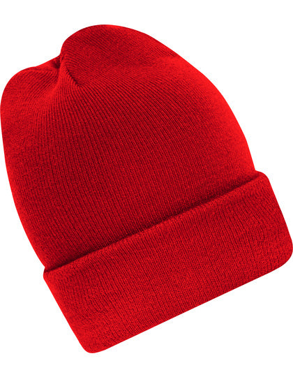 High Brim Beanie - Feuerrot