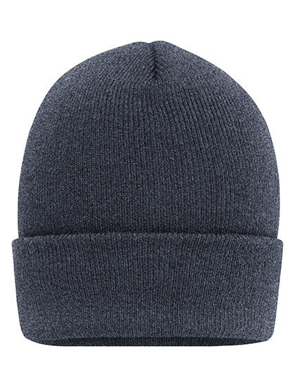 High Brim Beanie - Graumelange