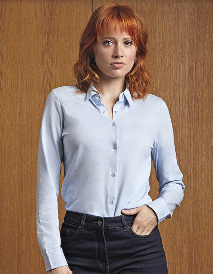 Women´s Mercerised Shirt Balthazar-Nacht