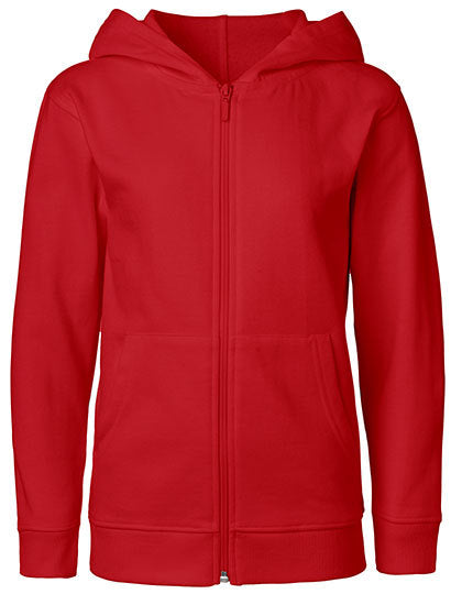 Kids´ Zip Hoodie - Rot