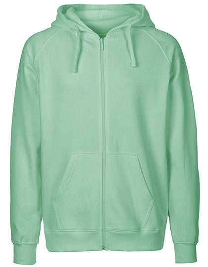 Men´s Zip Hoodie - Staubige Minze