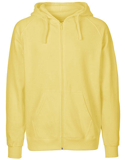 Men´s Zip Hoodie - Staubiges Gelb