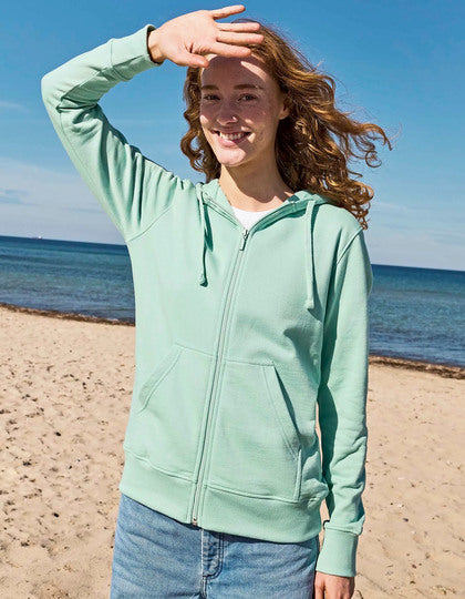 Ladies´ Zip Hoodie - Hellblau