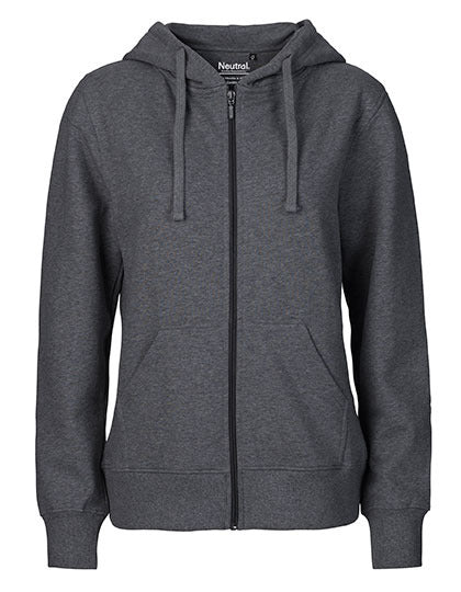 Ladies´ Zip Hoodie - Dunkles Heidekraut