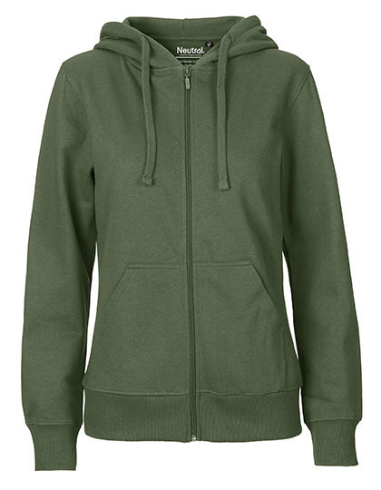Ladies´ Zip Hoodie - Militär