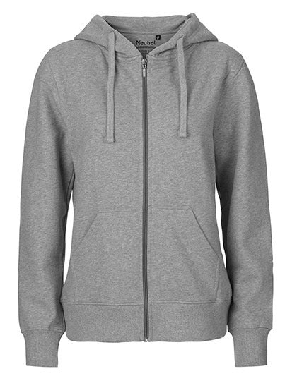 Ladies´ Zip Hoodie - Sportgrau