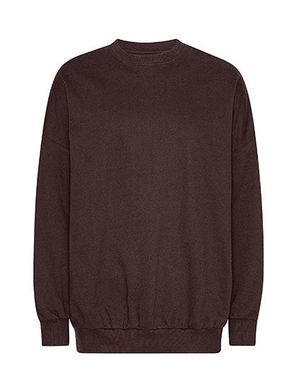 Oversized Sweatshirt - Braun