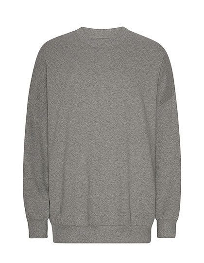 Oversized Sweatshirt - Sportgrau