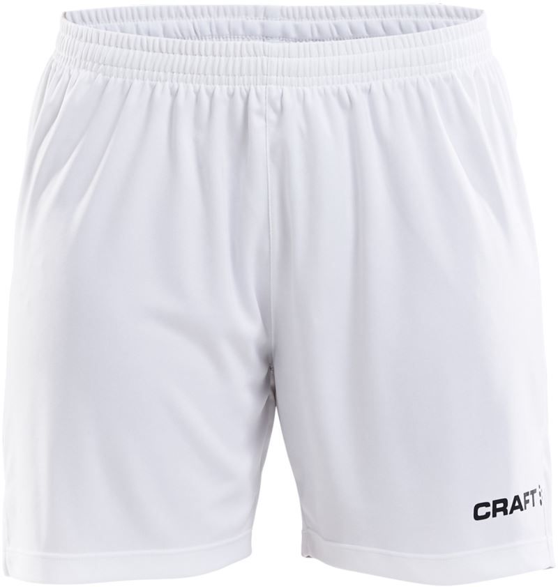 Fußballshorts Damen – Craft Squad Go Short Solid – Weiß
