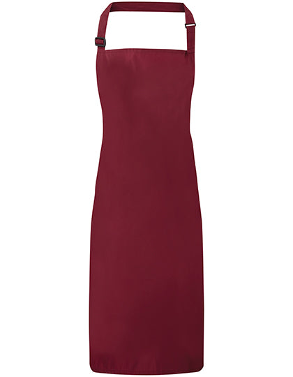 Waterproof Bib Apron-Burgund