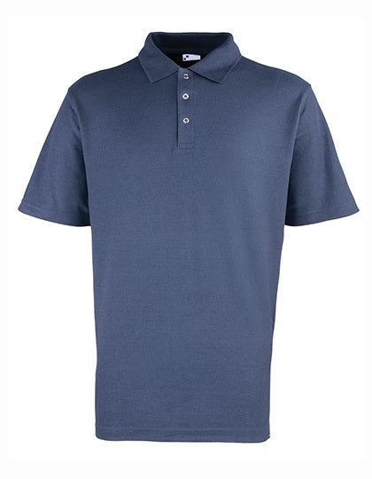 Workwear Stud Polo - Marineblau (ca., Pantone 2378C)