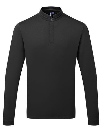 Essential ´Coolchecker®´ Chefs Shirt - Long Sleeve - Schwarz