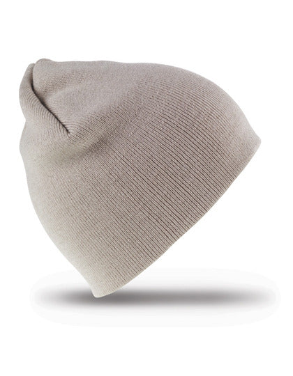 Soft Feel Cuffless Beanie - Stein