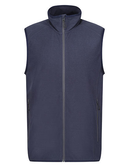 Navigate Fleece Bodywarmer - Marine - Siegelgrau