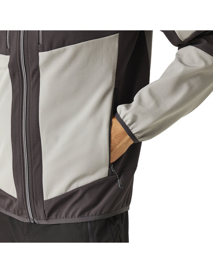 E-volve Unisex 2-Layer Softshell Jacket - Mineralgrau - Ash Heather