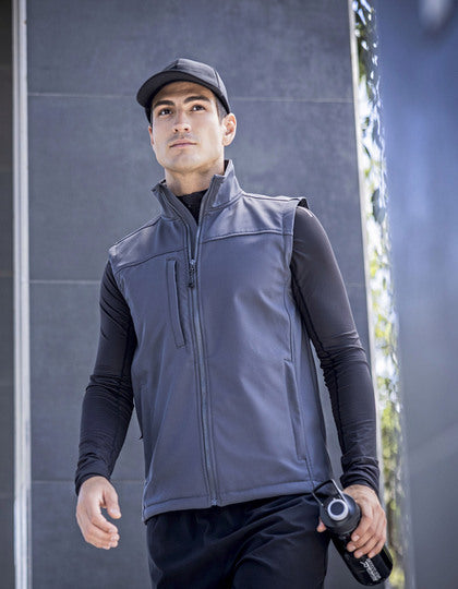 Flux Softshell Bodywarmer -klassisches Rot