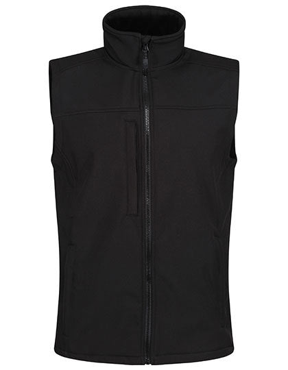 Flux Softshell Bodywarmer - Ganz schwarz
