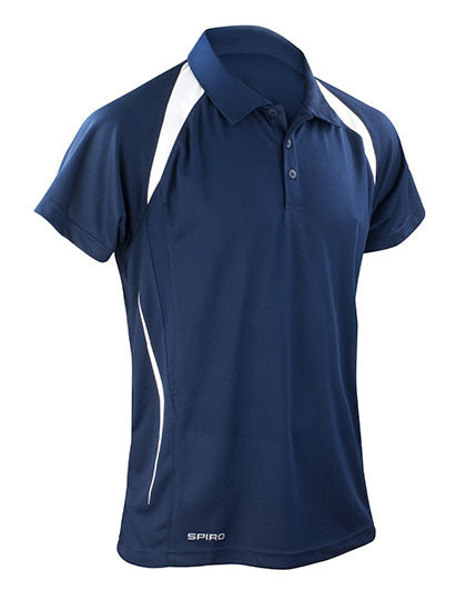 Men´s Team Spirit Polo - Weiss - Marine