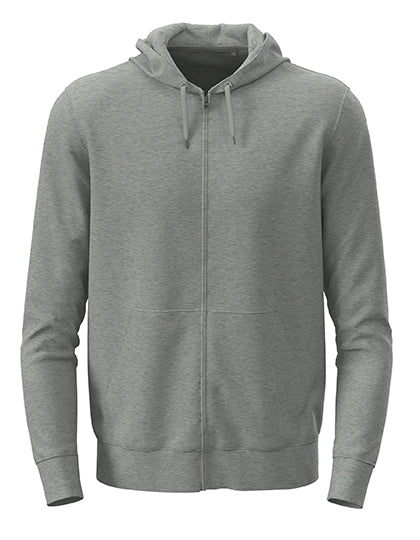 Classic Zip Hoodie - Graues Heidekraut