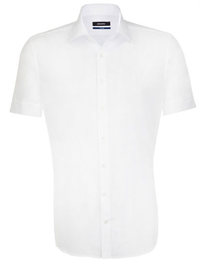Men´s Shirt Shaped Fit Short Sleeve-Weiß