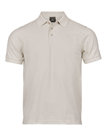 Men´s Luxury Stretch Polo - Zement