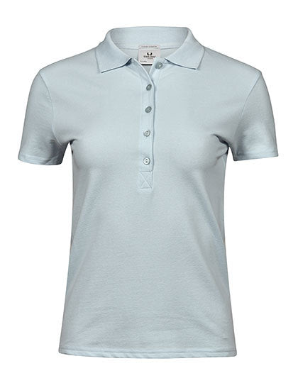 Women´s Luxury Stretch Polo - Eisblau