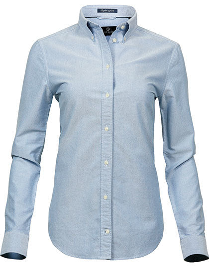 Women´s Perfect Oxford Shirt-Hellblau