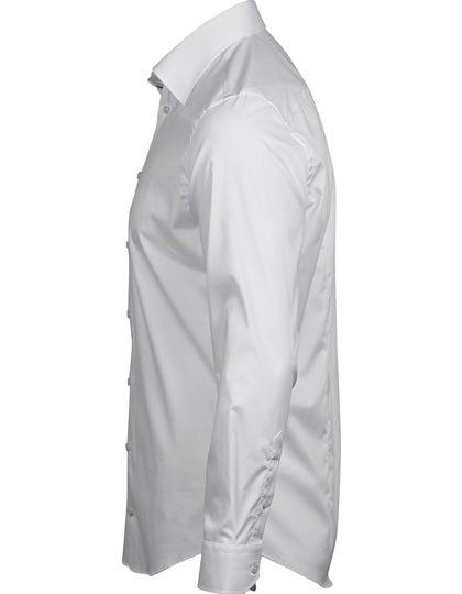 Stretch Luxury Shirt-Weiß