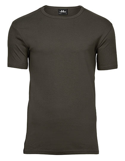 Men´s Interlock Tee -Dunkles Oliv