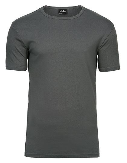 Men´s Interlock Tee - Pulvergrau